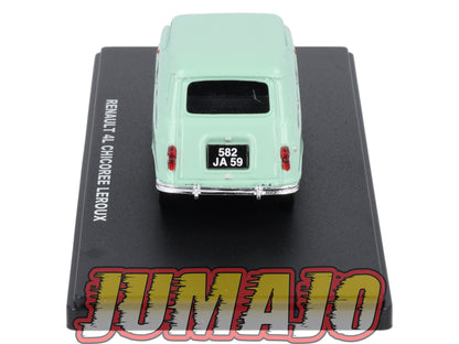 UT15 voiture 1/43 atlas Eligor utilitaires RENAULT 4L Chicorée Leroux