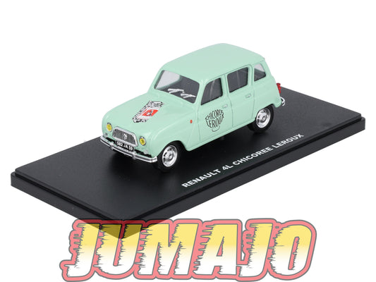 UT15 voiture 1/43 atlas Eligor utilitaires RENAULT 4L Chicorée Leroux