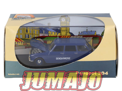 UT16 voiture 1/43 atlas Eligor utilitaires PEUGEOT 204 Break Gendarmerie