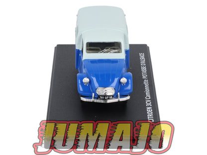 UT17 voiture 1/43 atlas Eligor utilitaires CITROËN 3CV Camionnette Potasse D'Alsace