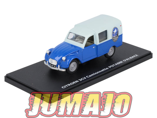 UT17 voiture 1/43 atlas Eligor utilitaires CITROËN 3CV Camionnette Potasse D'Alsace
