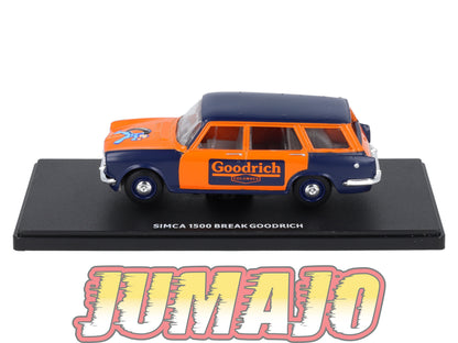 UT18 voiture 1/43 atlas Eligor utilitaires SIMCA 1500 Break Goodrich Colombes