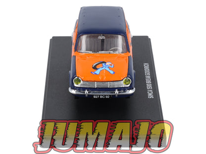 UT18 voiture 1/43 atlas Eligor utilitaires SIMCA 1500 Break Goodrich Colombes