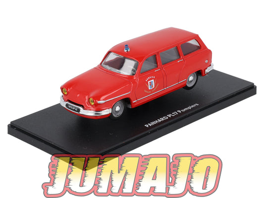 UT19 voiture 1/43 atlas Eligor utilitaires PANHARD PL17 Pompiers