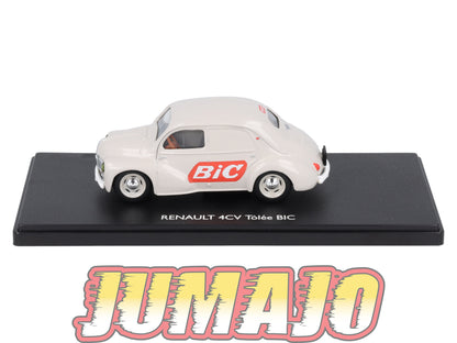 UT26 voiture 1/43 atlas Eligor utilitaires RENAULT 4CV Tôlée Bic