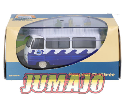 UT27 voiture 1/43 atlas Eligor utilitaires PEUGEOT J7 Vitrée Sel A Baleine