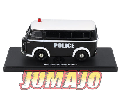 UT30 voiture 1/43 atlas Eligor utilitaires PEUGEOT D3A Police