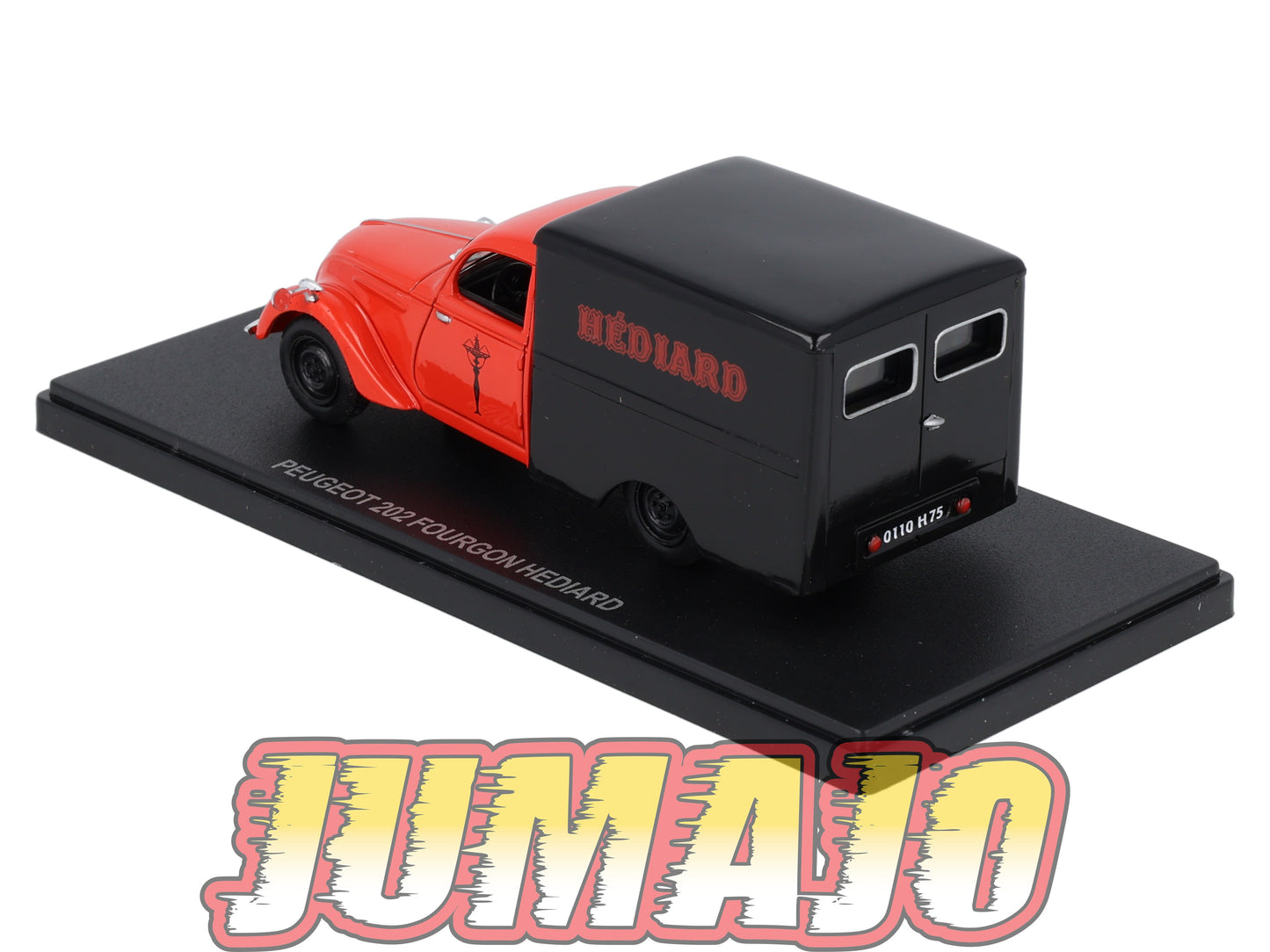 UT34 voiture 1/43 atlas Eligor utilitaires PEUGEOT 202 Fourgon Hédiard