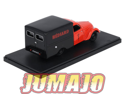 UT34 voiture 1/43 atlas Eligor utilitaires PEUGEOT 202 Fourgon Hédiard