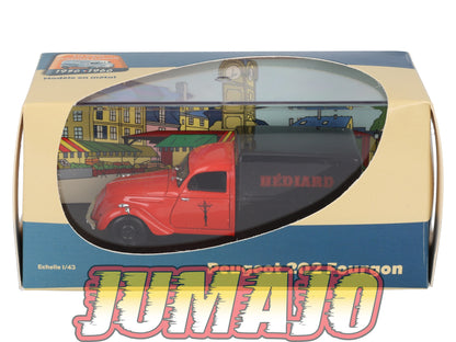 UT34 voiture 1/43 atlas Eligor utilitaires PEUGEOT 202 Fourgon Hédiard