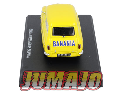 UT38 voiture 1/43 atlas Eligor utilitaires SIMCA 9 Messagère Banania