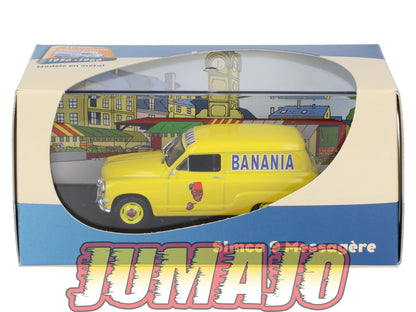 UT38 voiture 1/43 atlas Eligor utilitaires SIMCA 9 Messagère Banania
