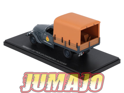 UT42 voiture 1/43 atlas Eligor utilitaires PEUGEOT 202 Pick Up Charbon Jacques