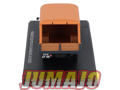 UT42 voiture 1/43 atlas Eligor utilitaires PEUGEOT 202 Pick Up Charbon Jacques