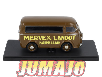 UT43 voiture 1/43 atlas Eligor utilitaires PEUGEOT D4B Vitrée Mervex Landot Machine A Laver
