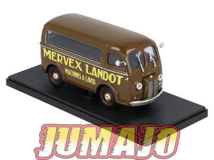 UT43 voiture 1/43 atlas Eligor utilitaires PEUGEOT D4B Vitrée Mervex Landot Machine A Laver