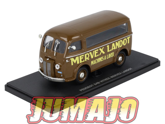 UT43 voiture 1/43 atlas Eligor utilitaires PEUGEOT D4B Vitrée Mervex Landot Machine A Laver