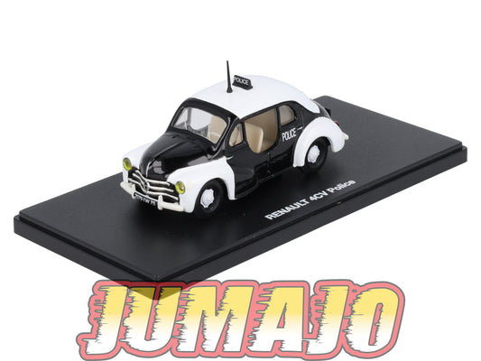 UT4 voiture 1/43 atlas Eligor utilitaires RENAULT 4CV Police