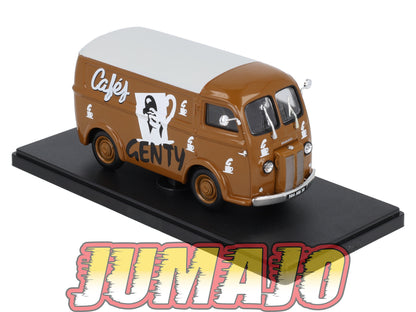 UT51 voiture 1/43 atlas Eligor utilitaires PEUGEOT D4B Tôlé Cafés Genty