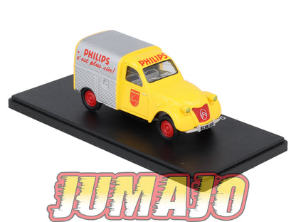UT5 voiture 1/43 atlas Eligor utilitaires CITROËN 2CV Camionnette Philips
