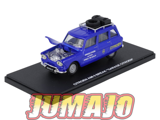 UT8 voiture 1/43 atlas Eligor utilitaires CITROËN Ami 6 Break Garage Citroën Evreux