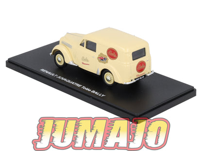 UT9 voiture 1/43 atlas Eligor utilitaires RENAULT Juvaquatre Tolée Bally Chaussures