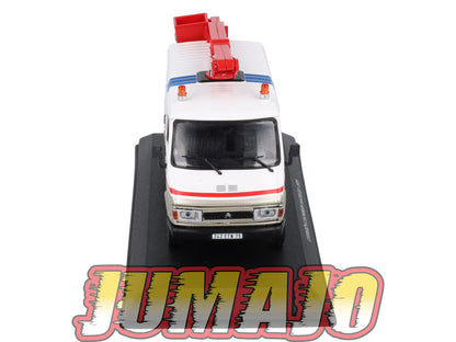 UTC11 Voiture 1/43 IXO Altaya Utilitaire CITROEN : C35 Porte-nacelle 1975 JCDecaux