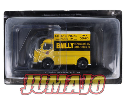 UTC13 Voiture 1/43 IXO Altaya Utilitaire CITROEN : Type H Surelevé 1963 Bailly