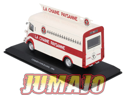 UTC16 Voiture 1/43 IXO Altaya Utilitaire CITROEN Type H Long Chaine paysanne 1954