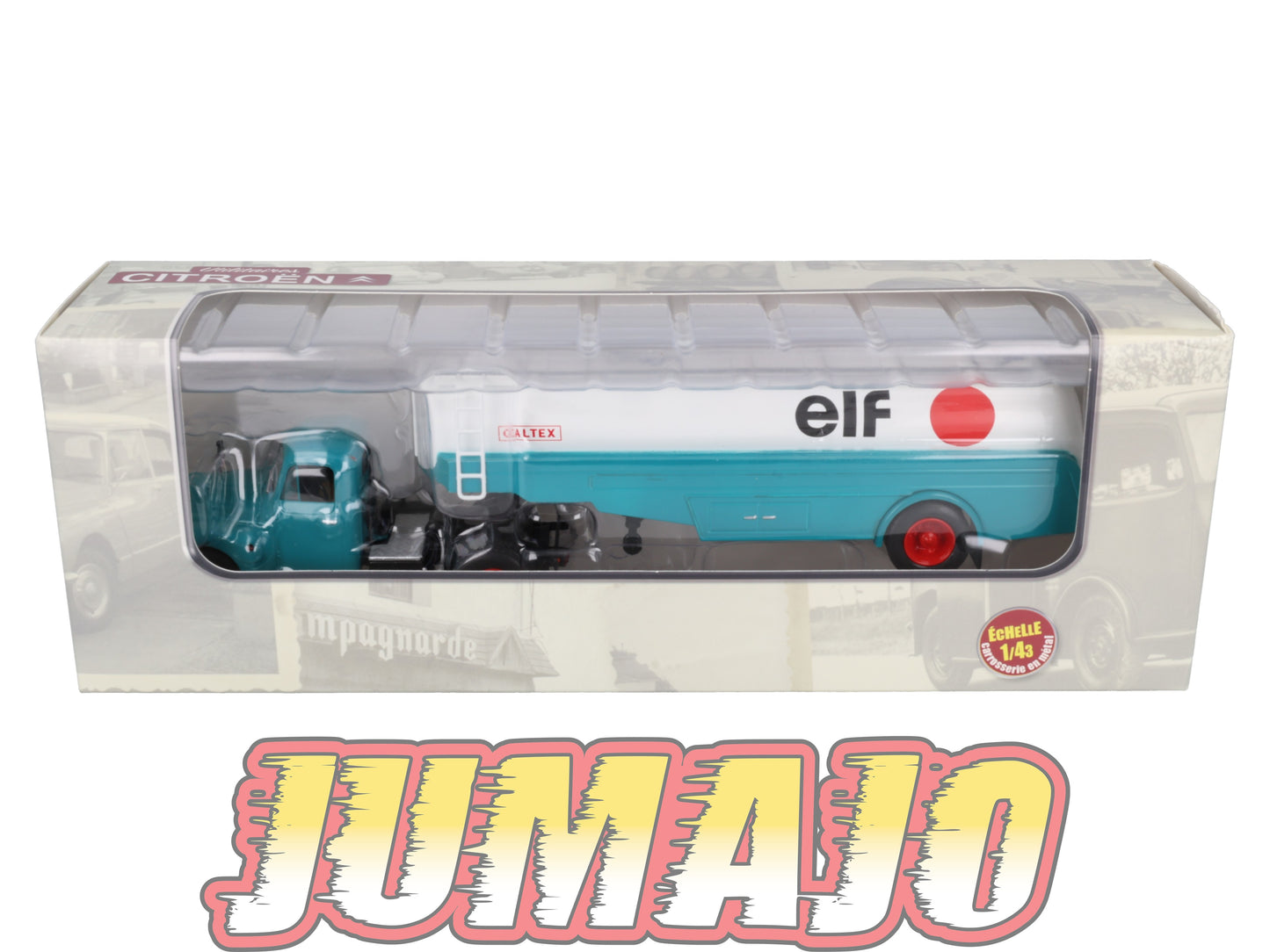 UTC20 Voiture 1/43 IXO Altaya Utilitaire Citroën T 55 C2 1953 semi citerne ELF