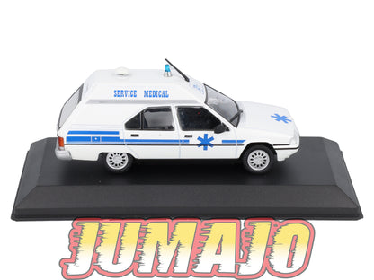 UTC21 Voiture 1/43 IXO Altaya Utilitaire CITROEN BX Ambulance Heuliez 1986