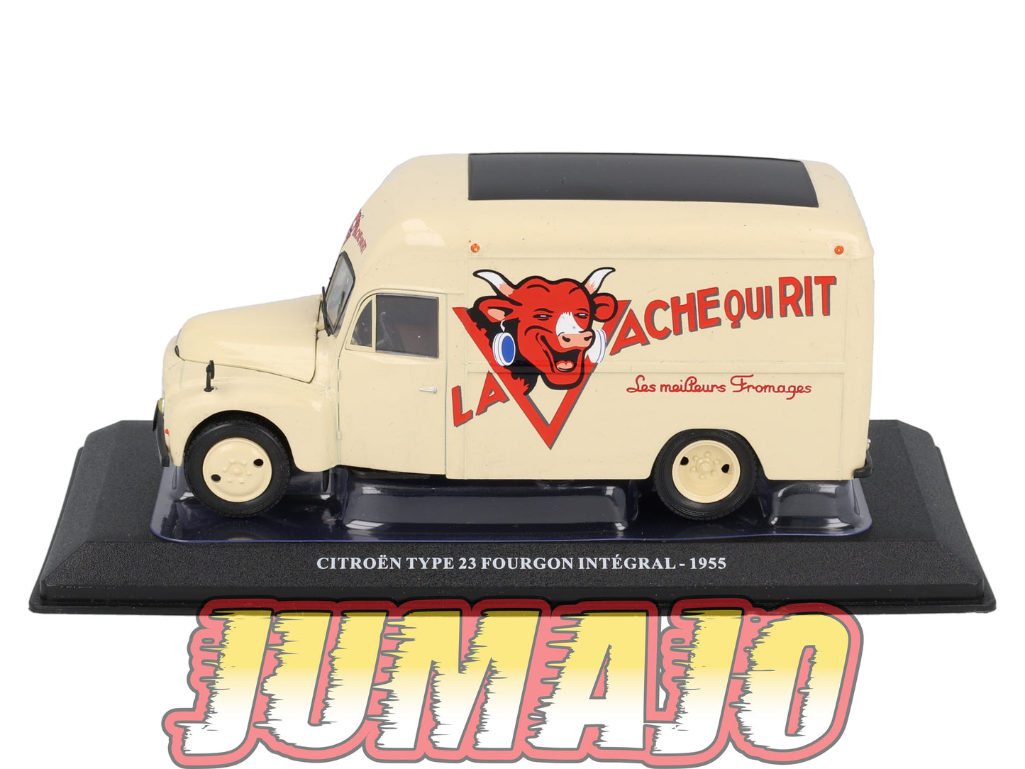 UTC23 Voiture 1/43 IXO Altaya Utilitaire Citroën Type 23 Fourgon Intégral La Vache Qui Rit 1955