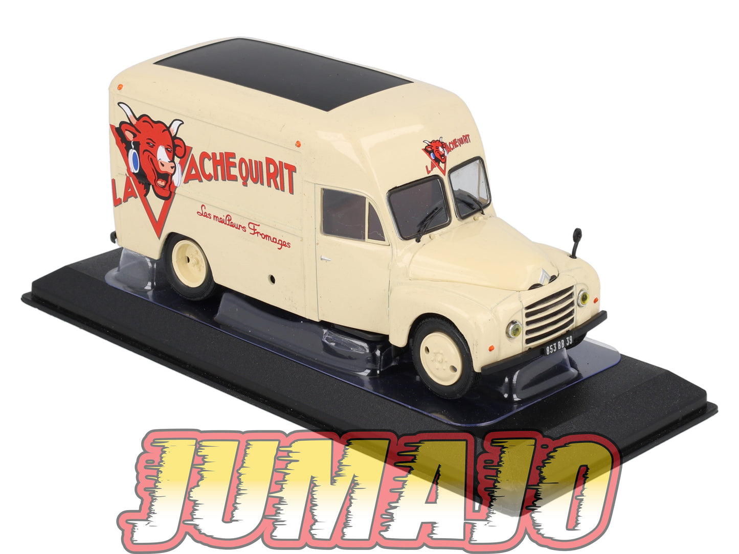 UTC23 Voiture 1/43 IXO Altaya Utilitaire Citroën Type 23 Fourgon Intégral La Vache Qui Rit 1955
