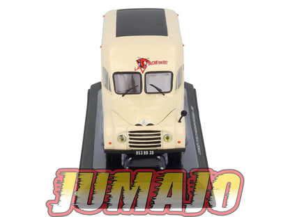 UTC23 Voiture 1/43 IXO Altaya Utilitaire Citroën Type 23 Fourgon Intégral La Vache Qui Rit 1955