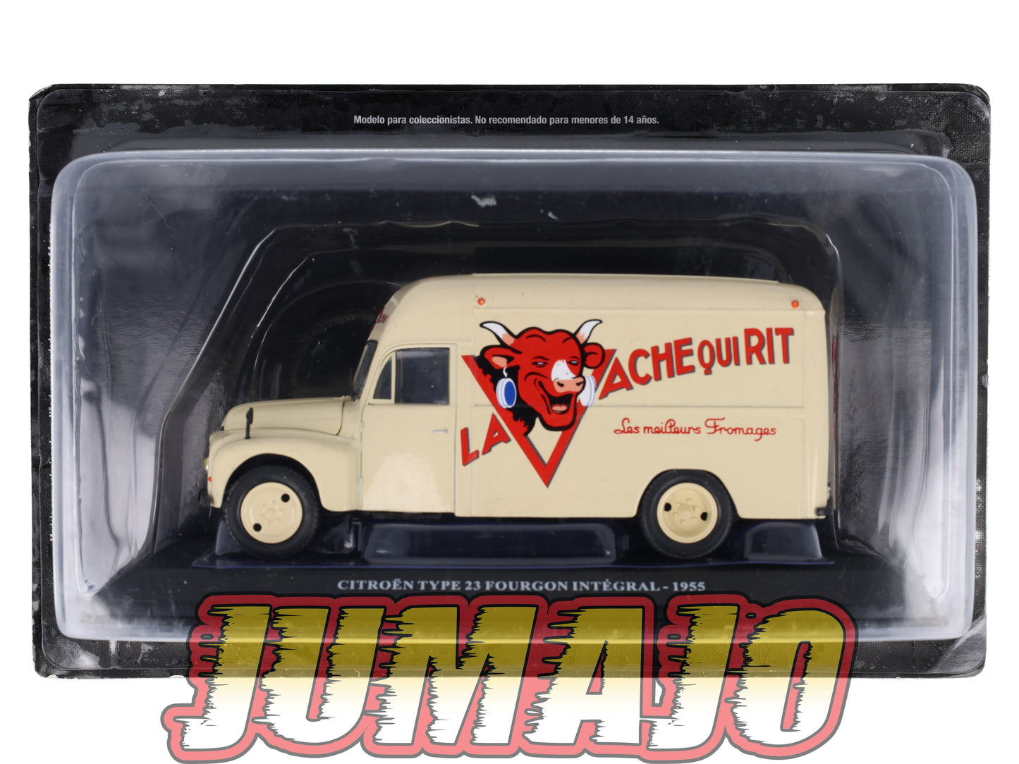 UTC23 Voiture 1/43 IXO Altaya Utilitaire Citroën Type 23 Fourgon Intégral La Vache Qui Rit 1955