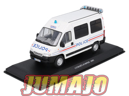 UTC24 Voiture 1/43 IXO Altaya Utilitaire Citroën Jumper Police 2002