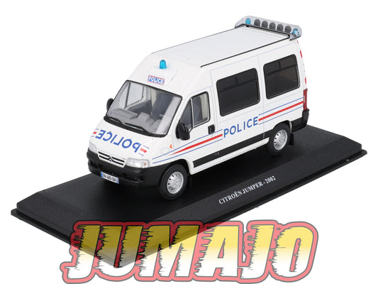 UTC24 Voiture 1/43 IXO Altaya Utilitaire Citroën Jumper Police 2002