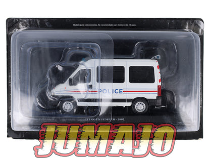 UTC24 Voiture 1/43 IXO Altaya Utilitaire Citroën Jumper Police 2002