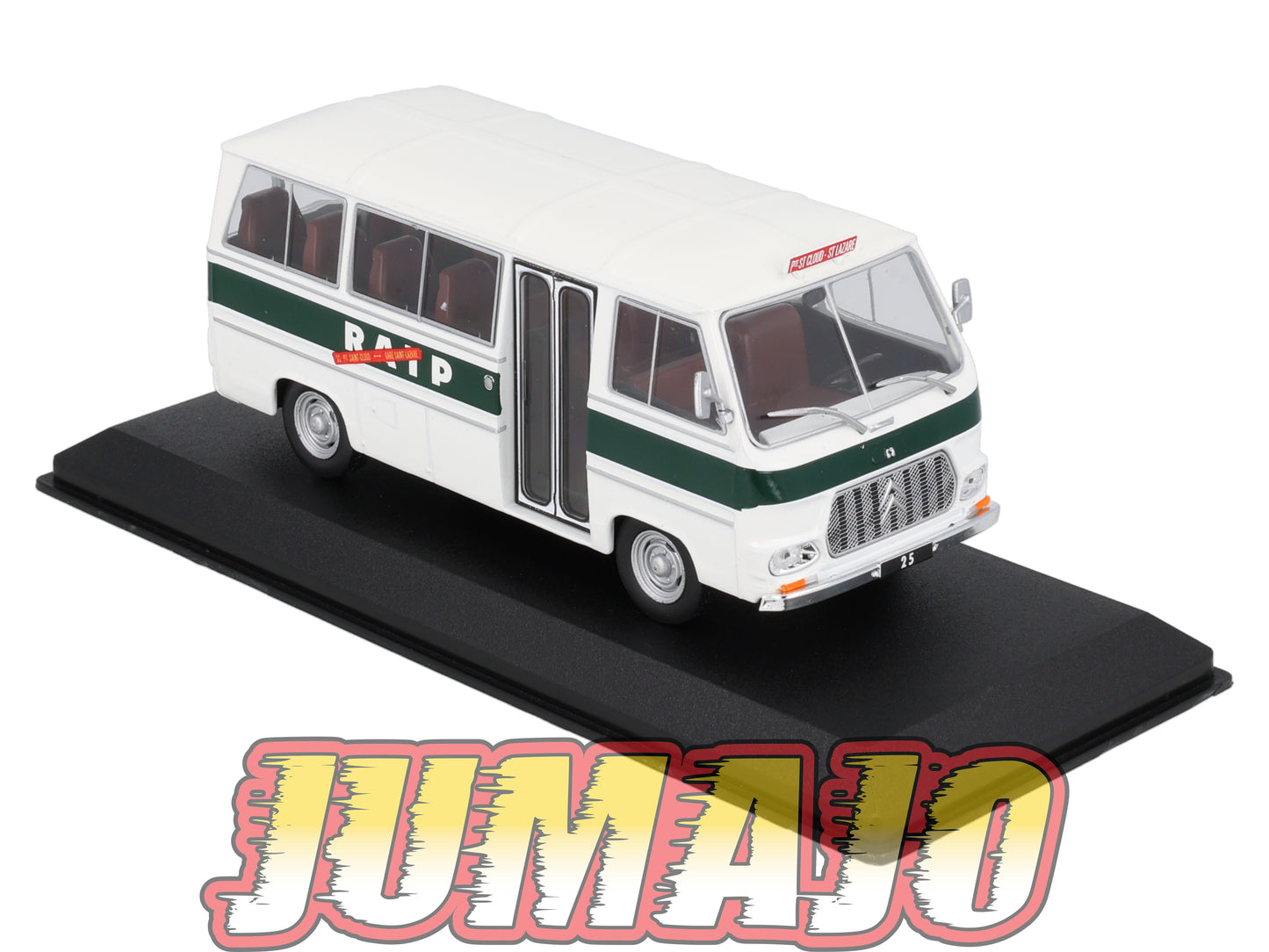 UTC25 Voiture 1/43 IXO Altaya Utilitaire Citroën CH14 Minibus RATP 1972