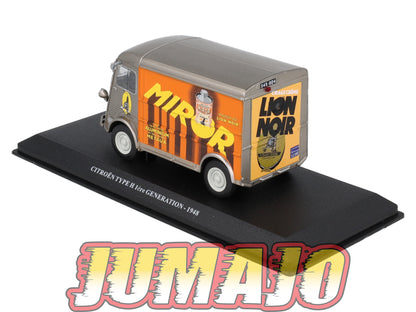 UTC26 Voiture 1/43 IXO Altaya Utilitaire Citroën Type H 1ère Génération Miror 1948
