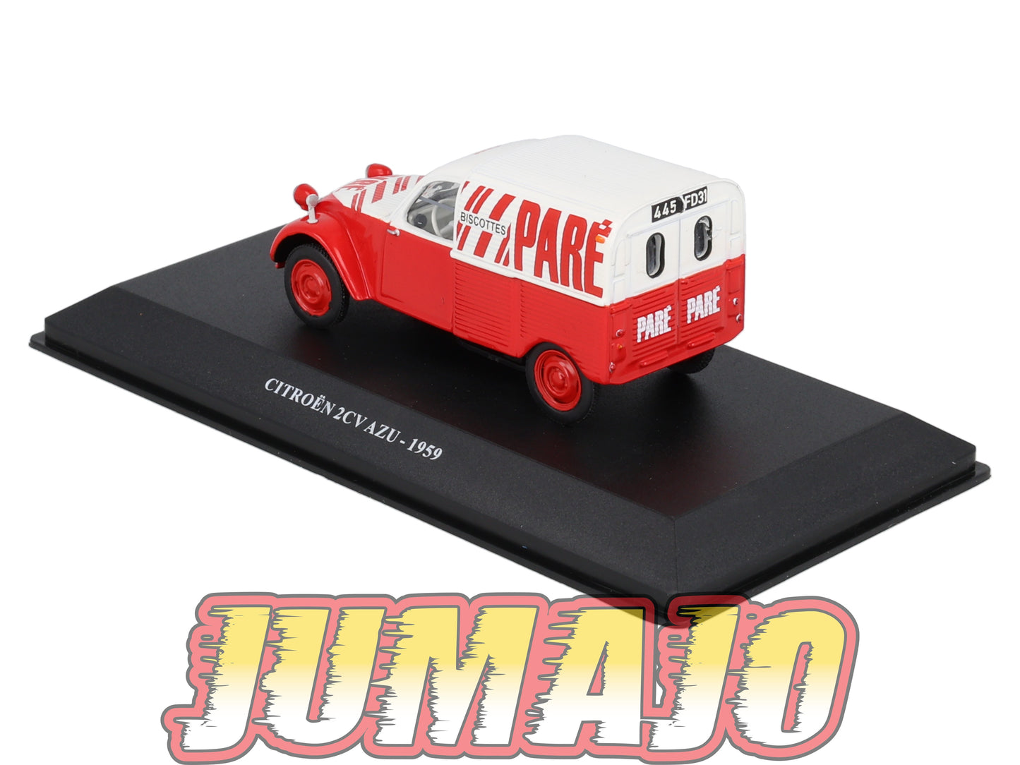 UTC27 Voiture 1/43 IXO Altaya Utilitaire Citroën 2CV AZU Biscottes Paré 1959