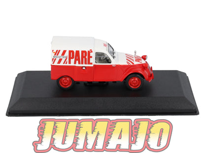 UTC27 Voiture 1/43 IXO Altaya Utilitaire Citroën 2CV AZU Biscottes Paré 1959