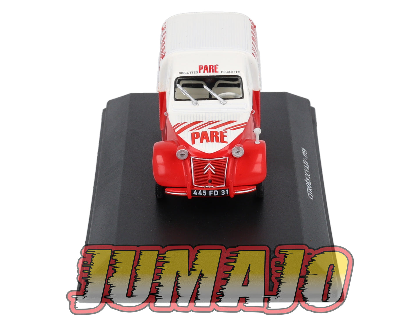 UTC27 Voiture 1/43 IXO Altaya Utilitaire Citroën 2CV AZU Biscottes Paré 1959