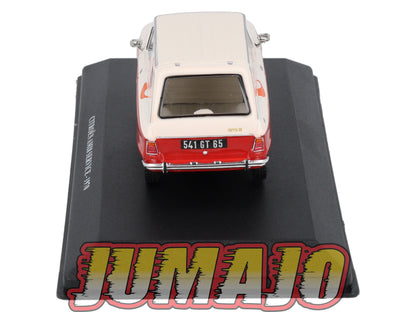 UTC28 Voiture 1/43 IXO Altaya Utilitaire Citroën AMI 8 Service TriNaranjus Kanterbrau 1970