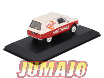 UTC28 Voiture 1/43 IXO Altaya Utilitaire Citroën AMI 8 Service TriNaranjus Kanterbrau 1970