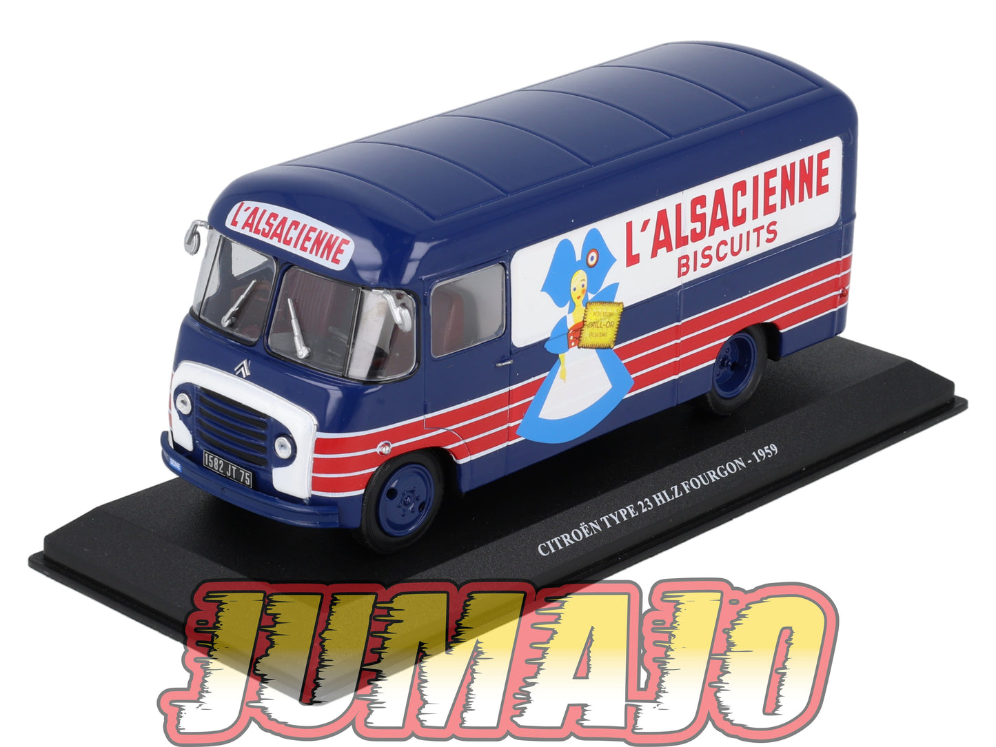 UTC29 Voiture 1/43 IXO Altaya Utilitaire Citroën Type 23 HLZ Fourgon L'Alsacienne 1959
