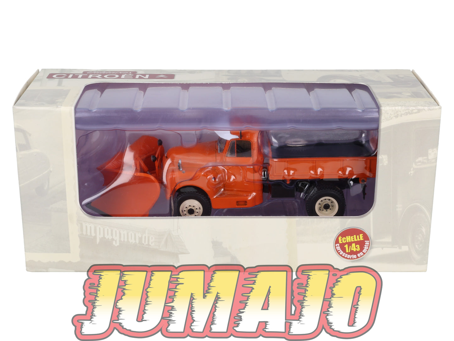 UTC30 Voiture 1/43 IXO Altaya Utilitaire Citroën Type 46 4x4 1955 chasse-neige