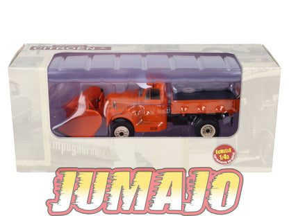 UTC30 Voiture 1/43 IXO Altaya Utilitaire Citroën Type 46 4x4 1955 chasse-neige