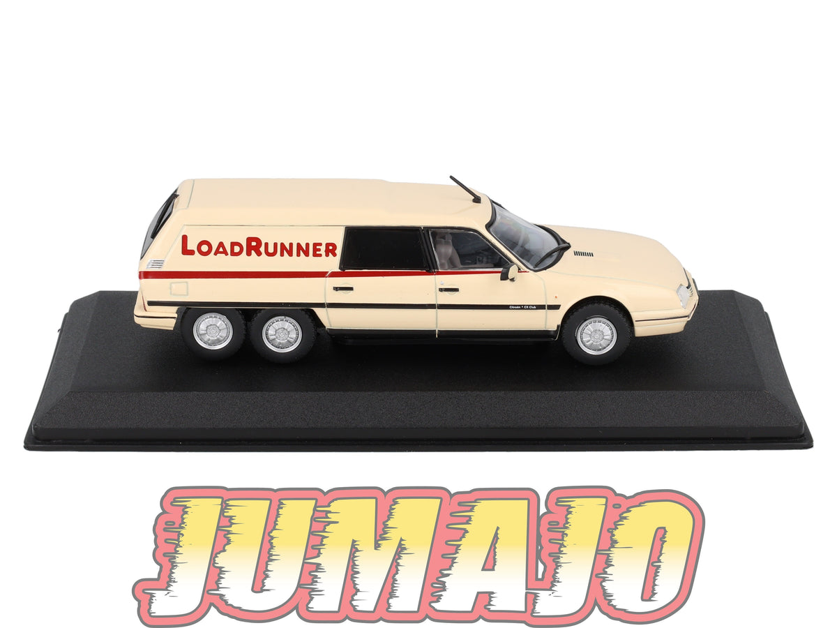 UTC34 Voiture 1/43 IXO Altaya Utilitaire Citroën CX 6 roues LoadRunner 1989