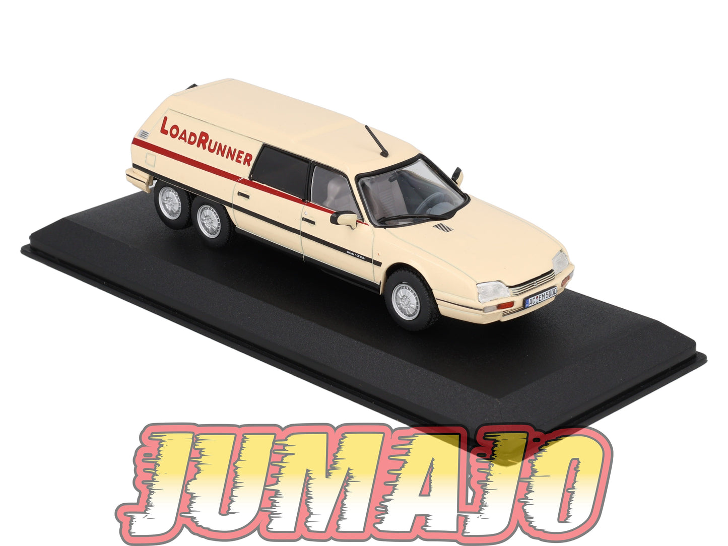 UTC34 Voiture 1/43 IXO Altaya Utilitaire Citroën CX 6 roues LoadRunner 1989